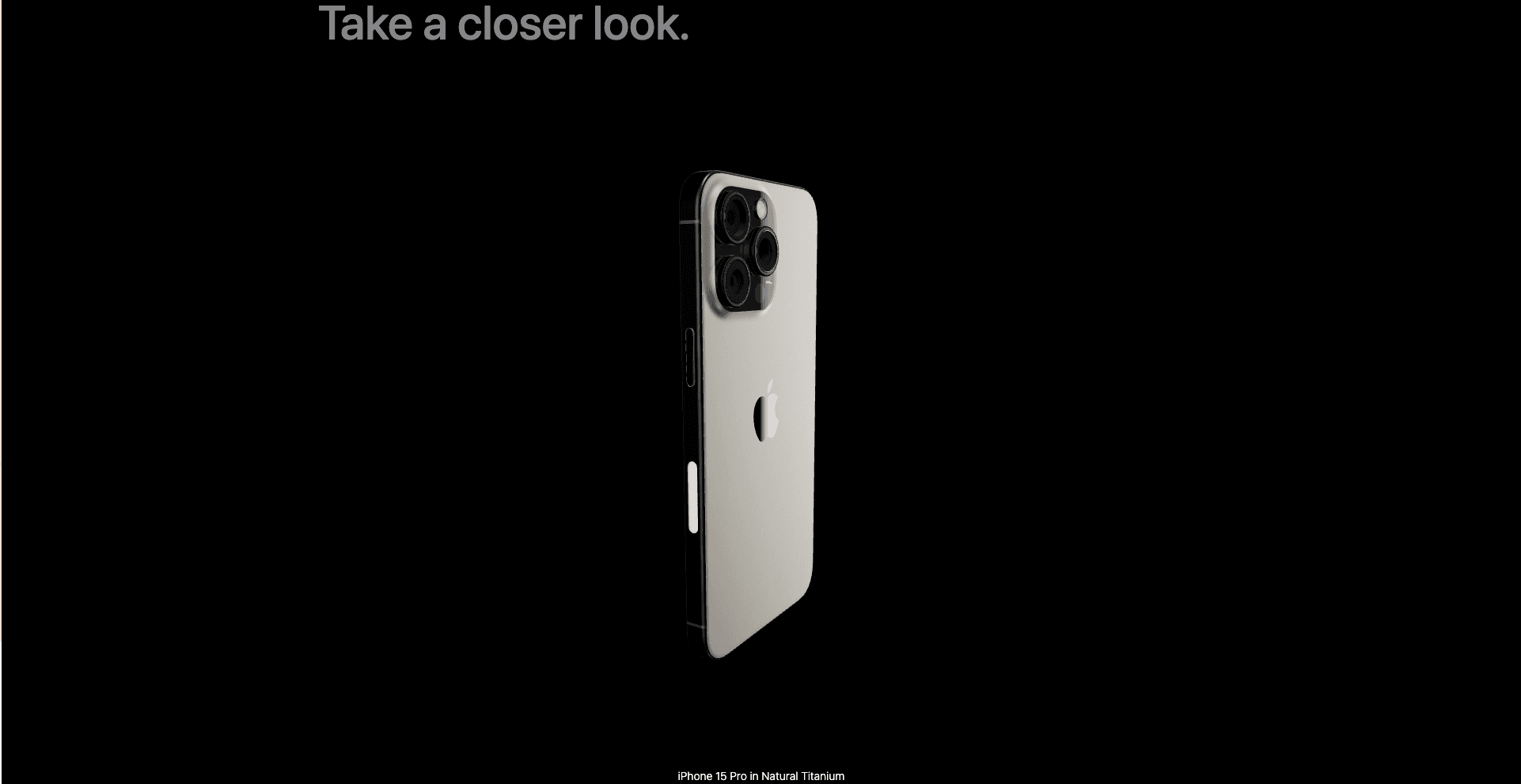 iPhone 15 Pro — Visual Reimagining